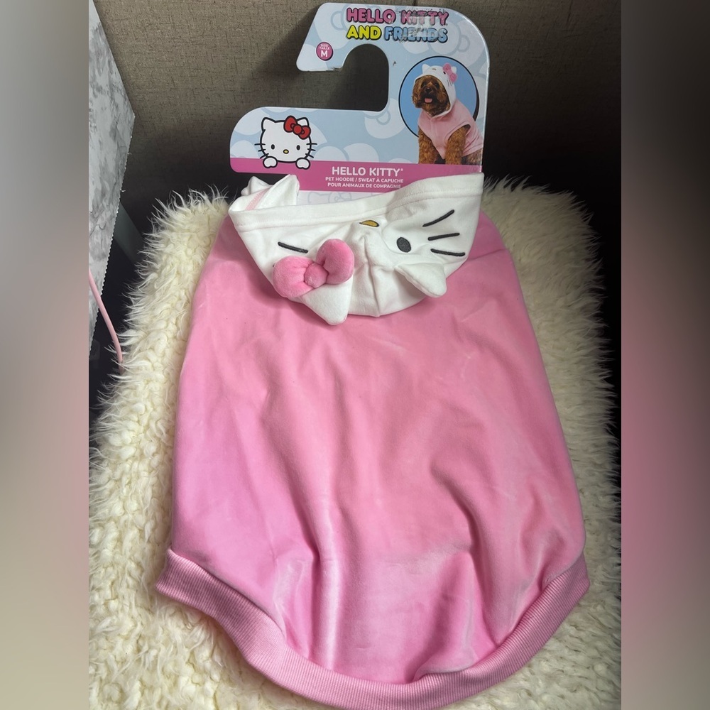 Hello Kitty Pink and White Pet Outfit - Picture 2 of 5